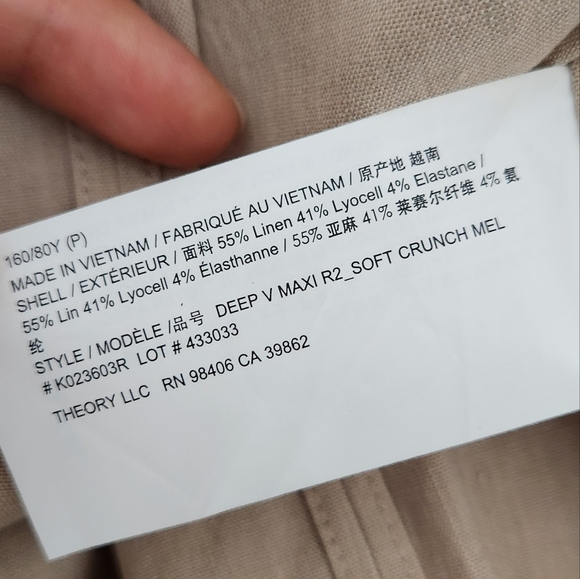 Theory maxi dress - Picture 6 of 7